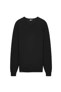 Knitwear: Black Classic V by Standard Issue