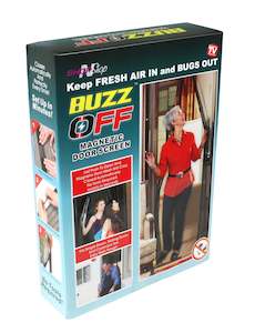 Products: Buzz Off Magnetic Door Screen