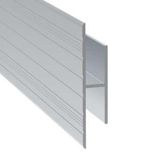 Extrusions: Penn Elcom - E2367 - H-Shape Extension Extrusion For 9mm Panels - Sold as a 4M Length.