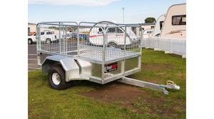 Farm Trailer ATV All Terrain Stock 6x4 Caged