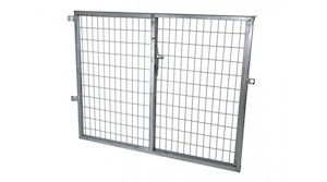 5ft Sliding Trailer Gate Galvanised Steel Stock Crate Rear Door