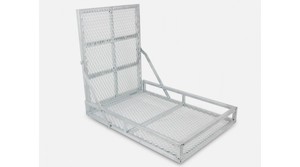 Galvanised Trailer Mower Box with Loading Ramp for Trailer Draw Bar