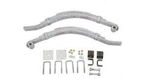 Trailer dealing: 1500kg Trailer Leaf Spring Kit Set - Pair Low Camber, 5 Leaf - Dacromet