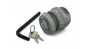 Trailer dealing: 50mm Trailer Towball Coupling Lock Heavy Duty Anti-Theft Security TRAILERCOP