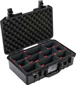 Pelican 1485 Air Case with TrekPak (BLACK)