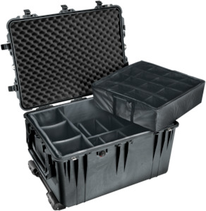 Plastic container, household: 1660 Protector Case with Padded Divider