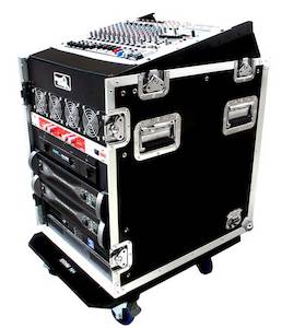 12U Slant Rack with 12 vertical units