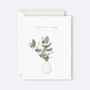 Get Well Soon Eucalyptus | Card