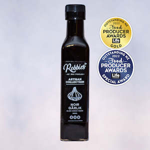 Artisan Collection - Noir Gärlik - Black Garlic Sauce Gluten Free 250ml