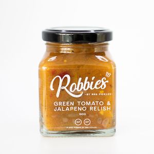 Green Tomato & Jalapeno Relish 190gm