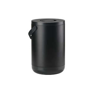 Zone Kitchen Circular Waste Bin Black