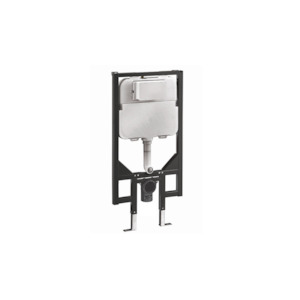 Front Flush Pneumatic Inwall Cistern With Metal Frame