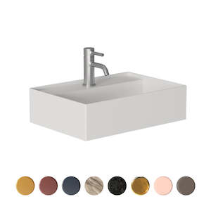 HIDE WALL BASIN 500X350X135MM 1TH NOF