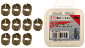 10 Thread Rep Inserts M12x1.75 heli-coil helicoil