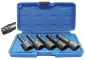 5-piece Special Twist Socket Set, 8-16 mm, 1/2"