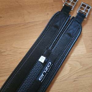 Internet only: Enzo black long girth 52". Pre loved. Excellent condition