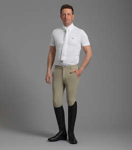 Internet only: Premier Equine Levanzo Men's Full Seat Gel Riding Breeches (beige, navy, grey or black)