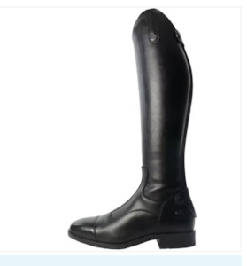 Internet only: Brogini Casperia Mens Long Leather Riding Boots (Black)