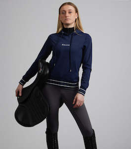 Internet only: Premier Equine Cadenza Technical Riding Hoodie (Navy)