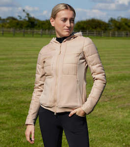 Internet only: Premier Equine Agata Ladies Riding Jacket (Champagne)