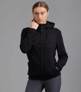 Premier Equine Legato Hooded Full-Zip Sweatshirt (black)