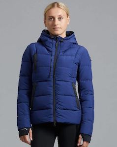 Premier Equine Casella Ladies Quilted Jacket (Navy)