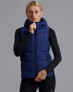 Internet only: Premier Equine Pavoni Ladies Quilted Gilet (Navy)