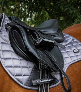 Internet only: Premier Equine Sautiller Synthetic Close Contact Jump Saddle - Black