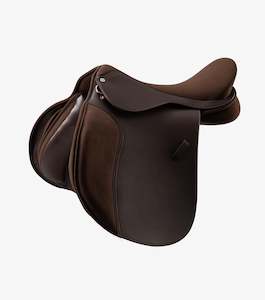 Premier Equine Synthetic Suede GP Saddle (Brown)