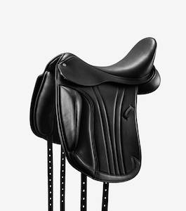 Premier Equine Marseille Leather Monoflap Dressage Saddle (Black)