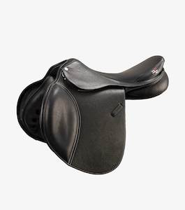 Premier Equine Lyon Leather Close Contact Jump Saddle (Black)