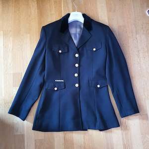 K Ritchie navy show jacket ladies size 14