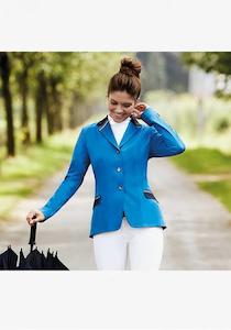 Kingsland sky blue show jacket ladies size 8