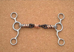 Tom Thumb Sweet Iron bit with Copper Rollers