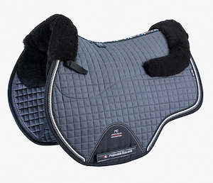 Premier Equine Close Contact Merino Wool European Saddle Pad - GP/Jump Square - Full size