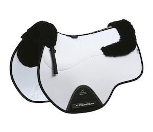 Premier Equine Close Contact Airtechnology Shockproof Wool European Saddle Pad -…