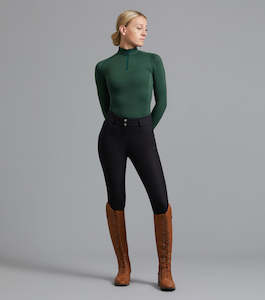 Internet only: Premier Equine Virtue Ladies Full Seat Gel Riding Breeches (High Waisted) - black, navy, grey, olive, walnut