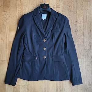 Internet only: Samshield black show jacket, ladies 10