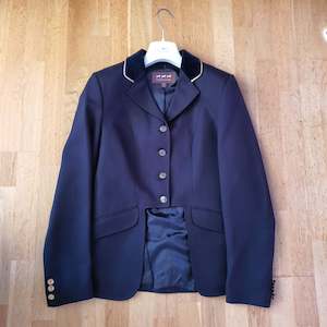 Internet only: Windsor Apparel navy cutaway show jacket ladies size 10