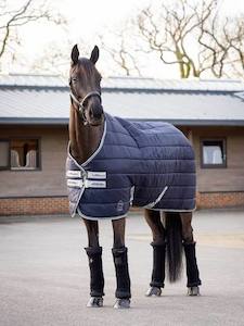 Internet only: Le Mieux 100g stable-tek stable rug. Navy, NZ 4'6 / UK 5'9. Brand new