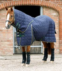 Premier Equine Lucanta 450g Stable Rug with Neck Cover