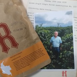 ROCKET - single origin filter subscription gift card