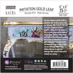 Redesign Kacha Imitation Gold Leaf Sheets