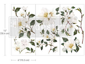 Redesign with Prima Transfer Mini - White Magnolia