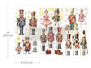 Redesign with Prima Transfer Mini - Nutcracker Christmas