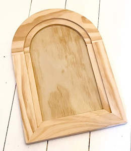 IOD Arched Wooden Gallery Blank - 28cm x 40.5cm