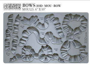 IOD Decor Mould 25 x 15cm - Bows