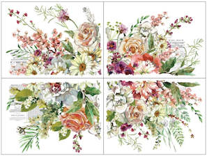 IOD Decor Transfer Pad 31 x 41cm  - Elysium (4 sheets)