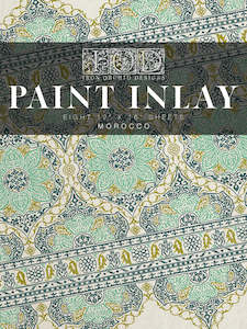 IOD Decor Paint Inlay - Morocco (8 Sheets) ***Limited Edition***