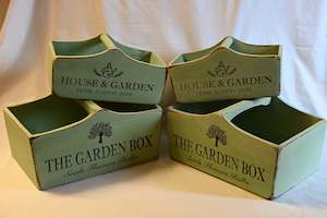 Homewares: Green - The Garden Box (Large and Small)